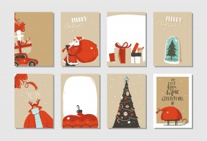 write the perfect Christmas card - picture of Christmas cards